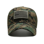 American Camo Velcro Cap image 1
