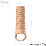Silicone Glans Sleeve Delay Ring image 4