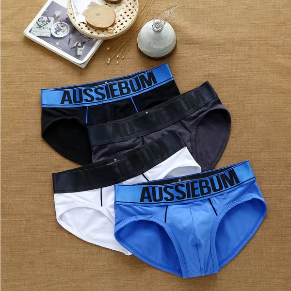 Elastic Cotton Briefs