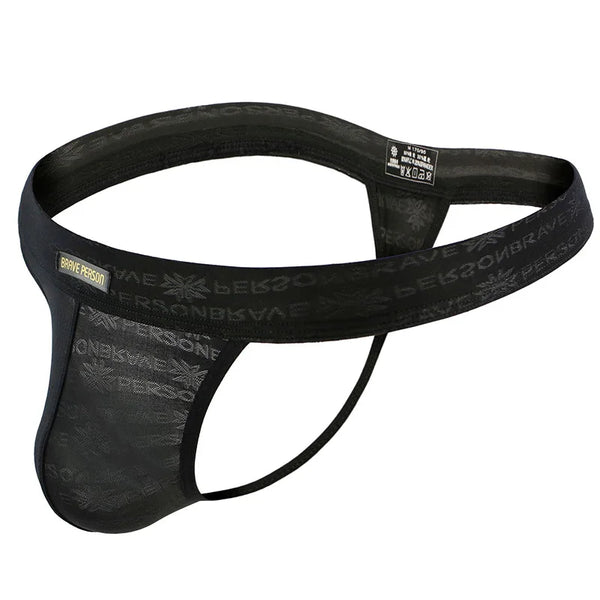 Men’s Sheer Patterned G-String