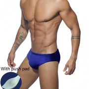 Shiny Triangle Swim Trunks image 10