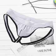 Mesh Jockstrap Men Thong Underwear Sexy Pouch Backless Erotic Panties Jock Straps Lingerie Breathable Underpants Slips Wangjiang