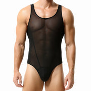 Mesh Shapewear Singlet for Men image 6