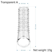 Silicone Stretcher Extender Sleeve Condom image 11