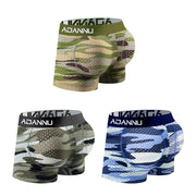 Camouflage Mesh Boxer Shorts with Cushion image 8