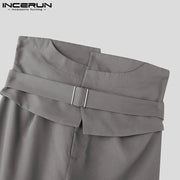 High-Waisted Casual Pants image 12
