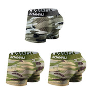 Camouflage Mesh Boxer Shorts with Cushion image 26