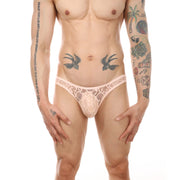 Sexy Lace G-String with See-Through Design image 3
