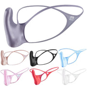Glossy Oily Thong G-String image 0