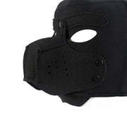 Latex Rubber Dog Mask with Collar image 25