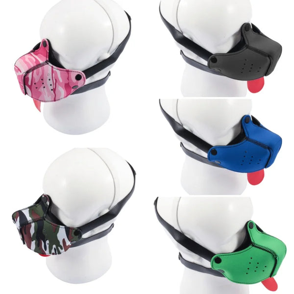 Unisex Half Face Puppy Fetish Mask