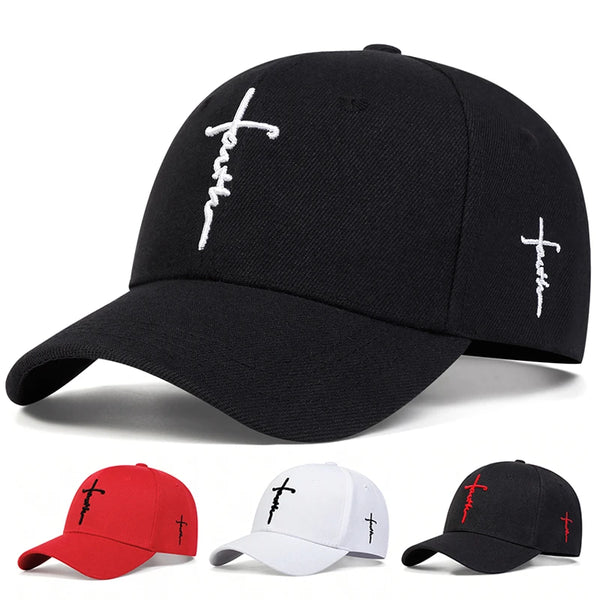 Faith Embroidery Snapback Hat
