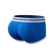 Sexy Mesh Boxer Shorts with Push-Up Pad image 0