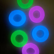 Luminous Delay Control Cock Rings Set image 14