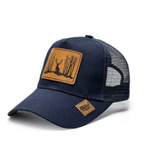 Genuine Leather Baseball Cap image 3