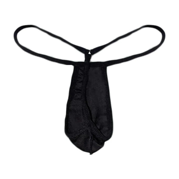 Men Sexy G-String Thong Stretchy Breathing Pouch Bulge T-Back Jockstrap Underwear Swimsuit Soft Casual Erotic Men's Thongs