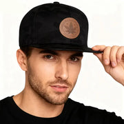 Hemp Leaf Baseball Cap image 0