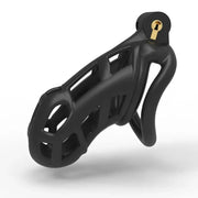 Male Chastity Cage with Lock Rings image 8