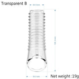 Silicone Glans Sleeve Delay Ring image 6