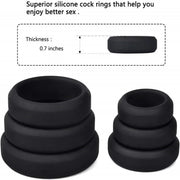 Silicone Foreskin Erection Lock Ring image 4