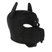Latex Rubber Dog Mask with Collar image 24