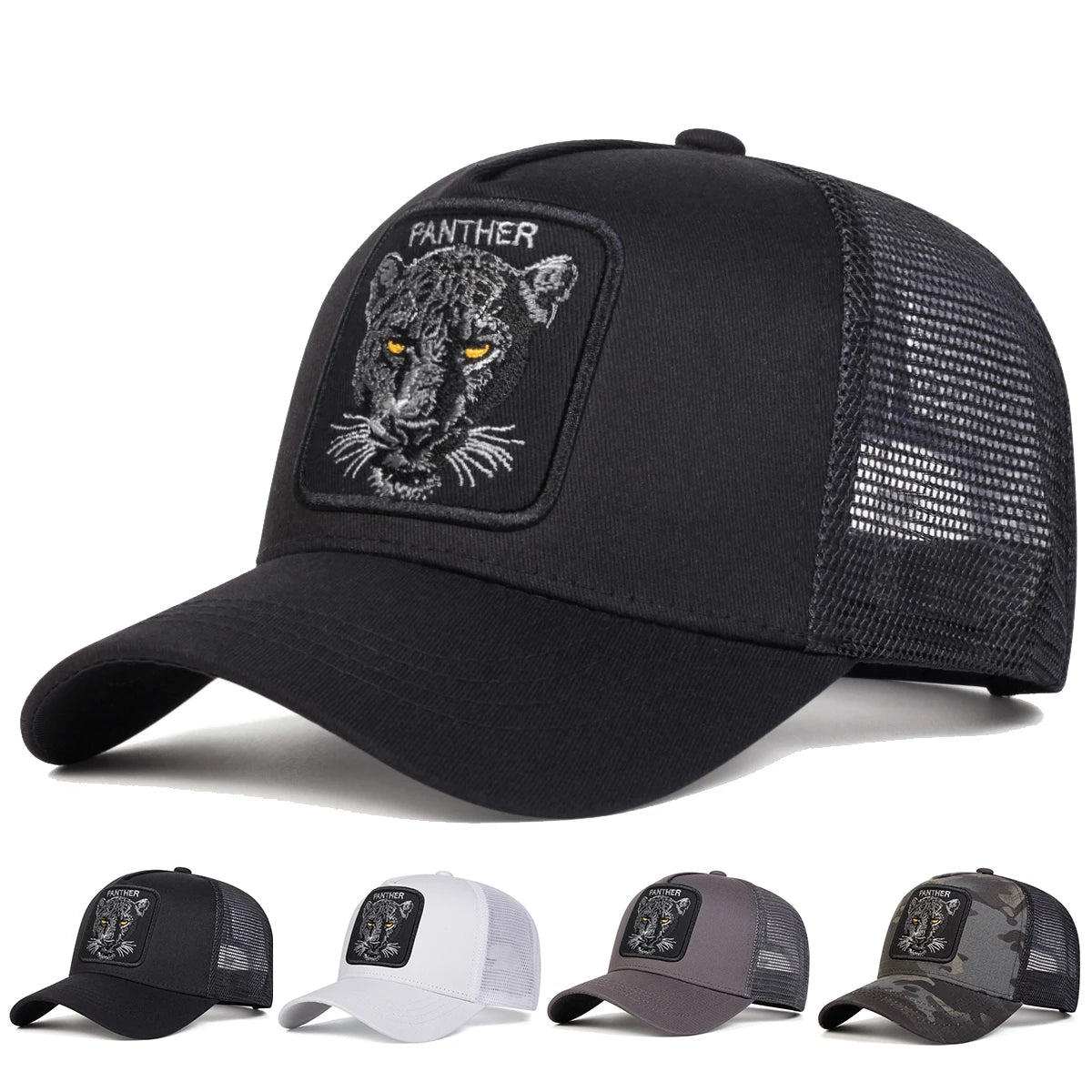 Panther Mesh Baseball Cap image 0