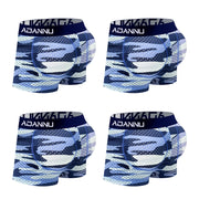 Camouflage Mesh Boxer Shorts with Cushion image 11