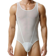 Mesh Shapewear Singlet for Men image 4