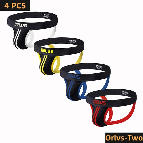Racer Stripe Power Jockstrap Set-L