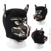 Unisex Latex Full Face Puppy Hood image 15