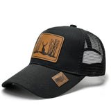Genuine Leather Baseball Cap image 1