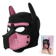 Padded Rubber Full Head Puppy Mask image 12