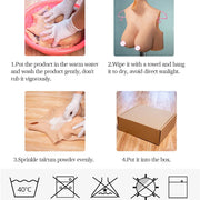 Full Coverage Realistic Breast Forms image 12