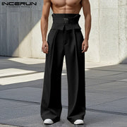 High-Waisted Casual Pants image 2