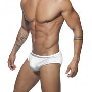 Shiny Triangle Swim Trunks image 2