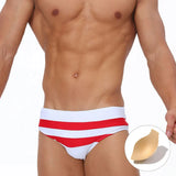 Open-Back Zipper Swim Briefs image 17