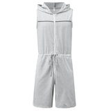 Short Zipper Sleeveless Bodysuit image 11