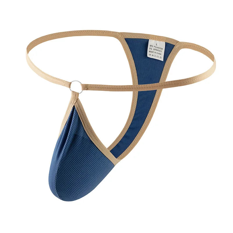 Ribbed Striped Micro G-String image 8
