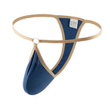Ribbed Striped Micro G-String image 0