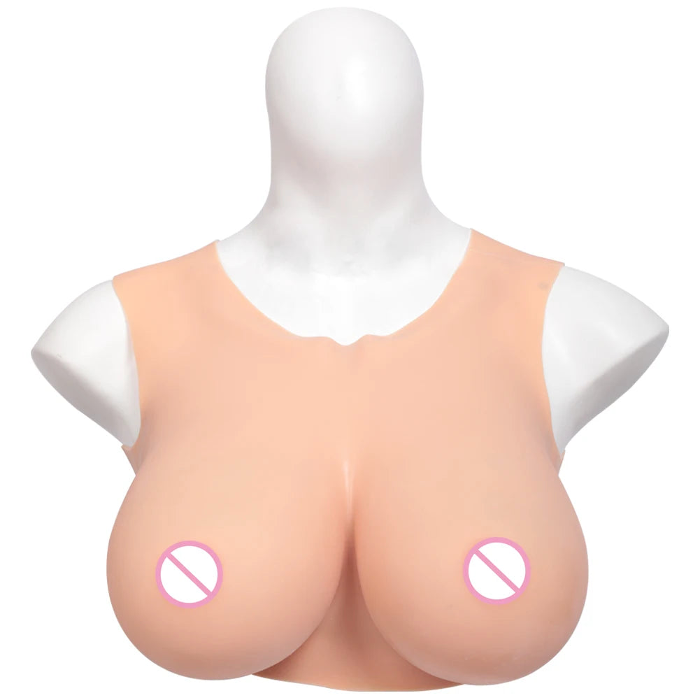 Full Coverage Realistic Breast Forms image 0
