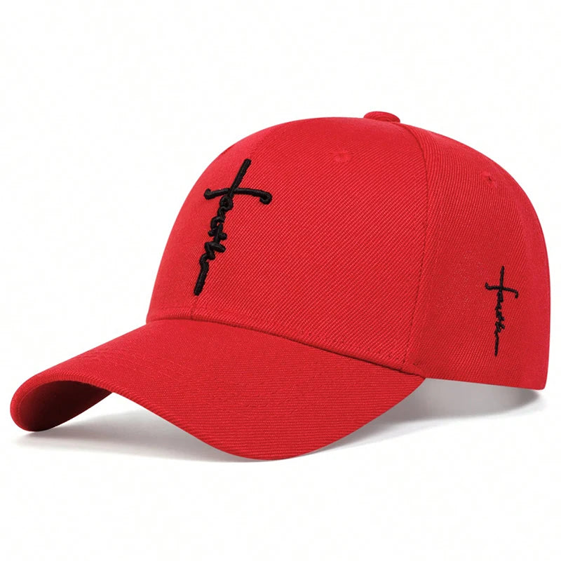 Faith Embroidery Snapback Hat image 6