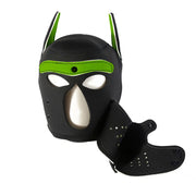Latex Rubber Dog Mask with Collar image 21