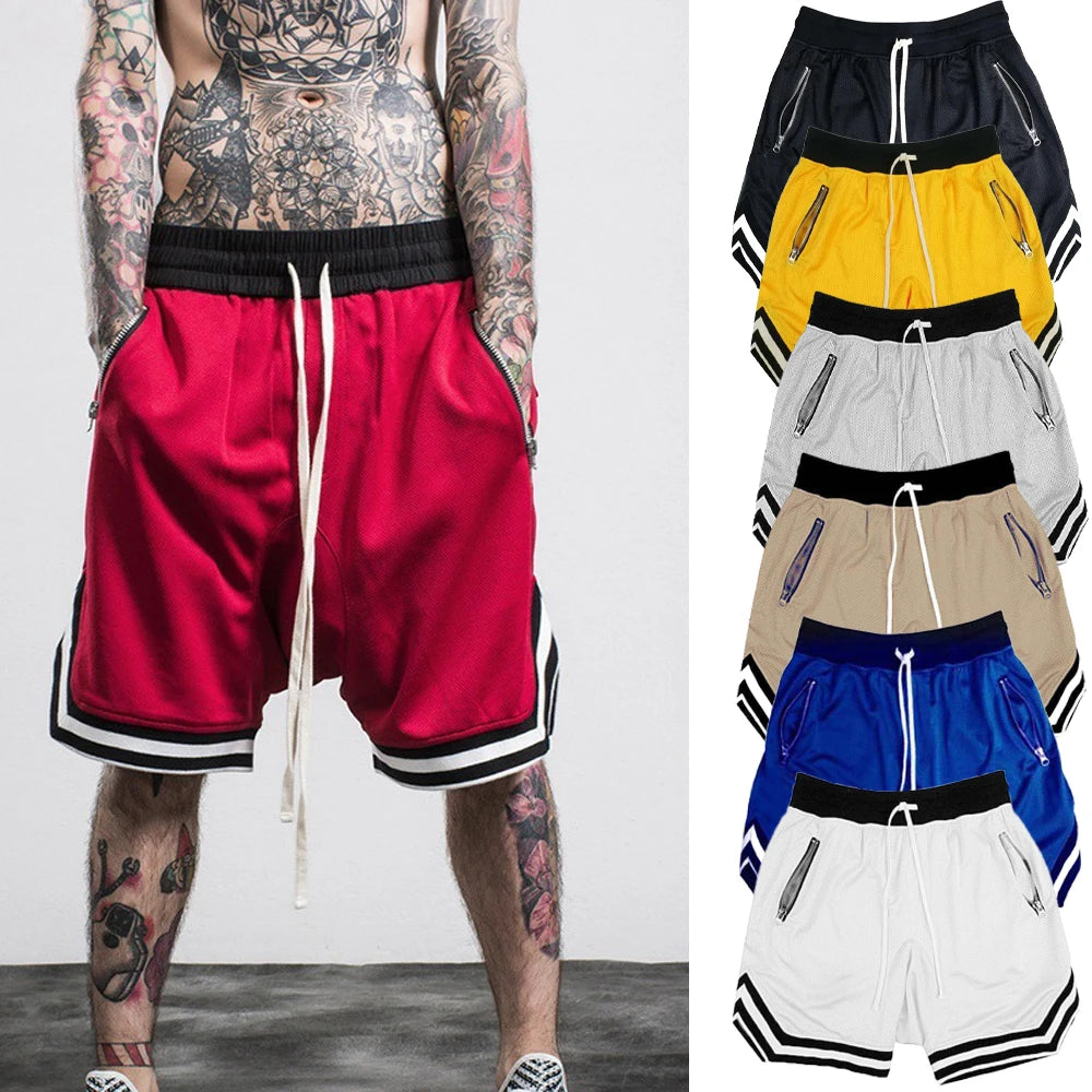 Quick-Dry Mesh Basketball Shorts image 0