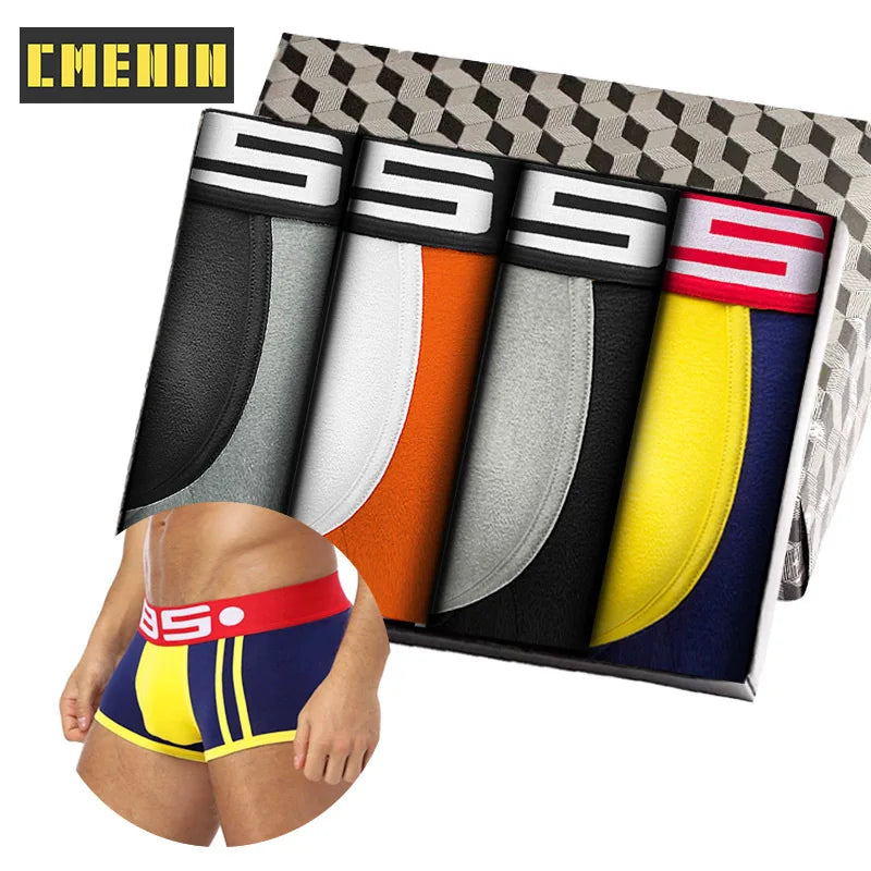 Sexy Cotton Boxer Shorts for Men image 0