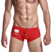 Low-Rise Square-Cut Mens Shorts image 2