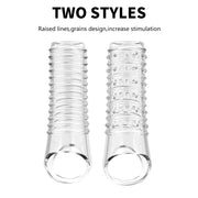 Silicone Stretcher Extender Sleeve Condom image 4