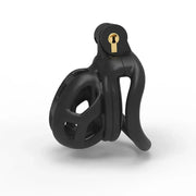 Male Chastity Cage with Lock Rings image 13
