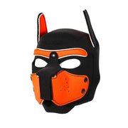 Latex Rubber Dog Mask with Collar image 22