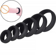 Silicone Foreskin Erection Lock Ring image 1