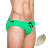 Low-Rise Solid Swim Briefs image 6
